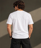 Men’s Premium Classic White Crew Neck T-Shirt – Regular Fit