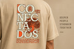 Men’s Beige Graphic Oversized T-Shirt – Drop Shoulder Streetwear Tee