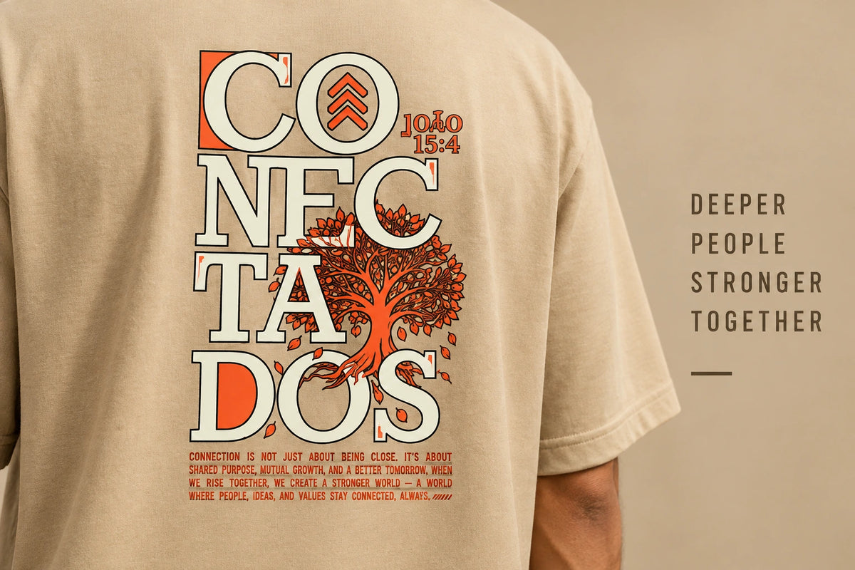 Men’s Beige Graphic Oversized T-Shirt – Drop Shoulder Streetwear Tee