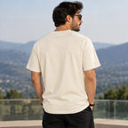 Men’s Off-White NY Logo Oversized T-Shirt – Minimal Streetwear Casual Tee